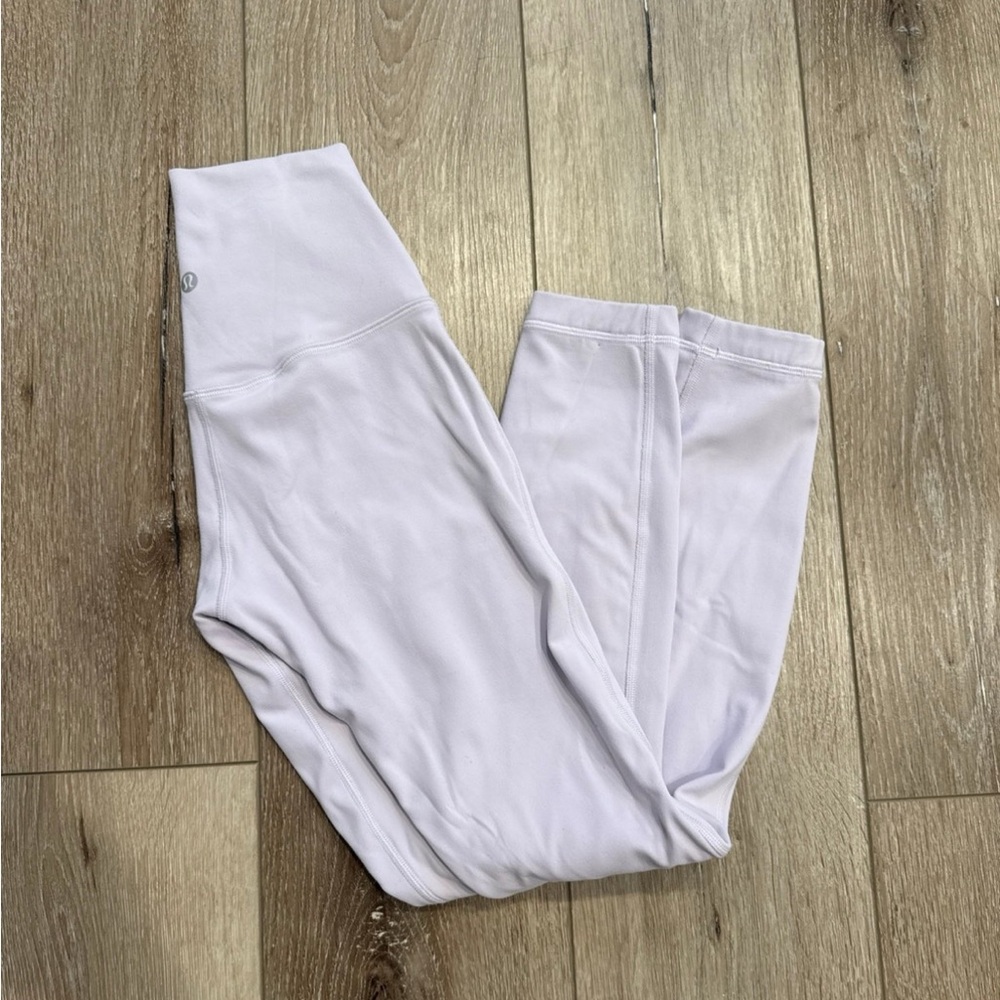 lululemon athletica Light Lavender align Leggings